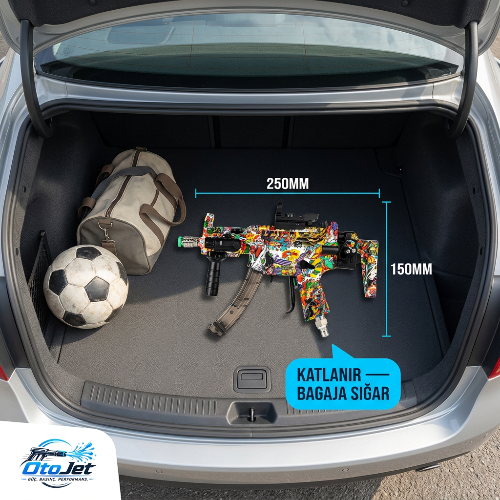 OtoJet™ Kablosuz Basınçlı Su Tabancası